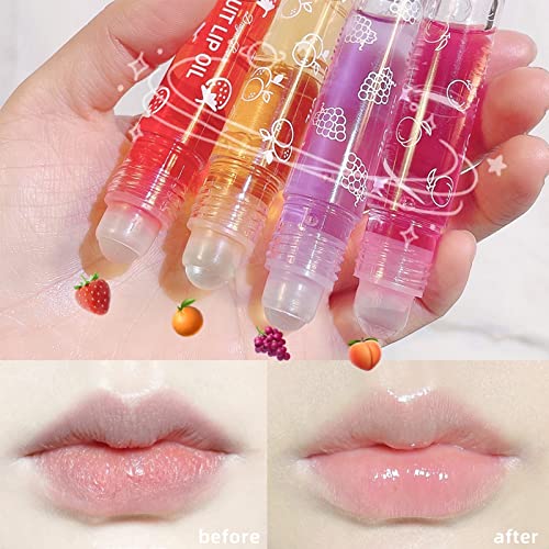 Lip Gloss Set,Moisturizing Lipgloss Set ,4PCS Glitter Lip Gloss Clear Long Lasting Liquid Lipstick,Glossy Lip Make up Lip Comfort Oil Transparent