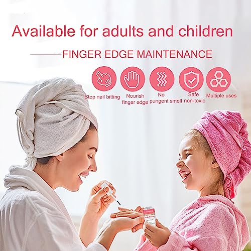 Anti Nail Biting Nail Polish, Stop Nail Repair Nail Varnish, Stop Biting Your Nails, Nail Biting Prevention, Clear Nail Varnish, Nail Biting Trea