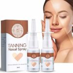 BronzeMist Tanning Nasal Spray, Tanning Sunless Spray -Soft Brown, Luxe Self Tanning Facial Mist, Tanning Accelerator Achieve a Natural Tan Skin,