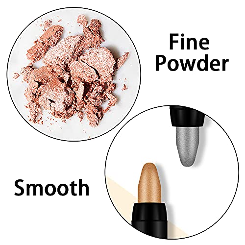 HHONGDU 8 Pcs Eye Shadow Pen 8 Colors Glitter Eyeshadow Pencil Colorful Eyeshadow Glitter Pen, Shimmer Eyeshadow, for Women Eyes Makeup, Long Las