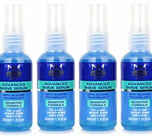 x6 Nuage Men Advanced Shave Serum with Silicon Technology Sensitive Formula 50ml