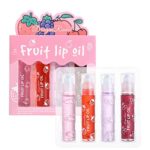 Lip Gloss Set,Moisturizing Lipgloss Set ，4PCS Glitter Lip Gloss Clear Long Lasting Liquid Lipstick,Glossy Lip Make up Lip Comfort Oil Transparent