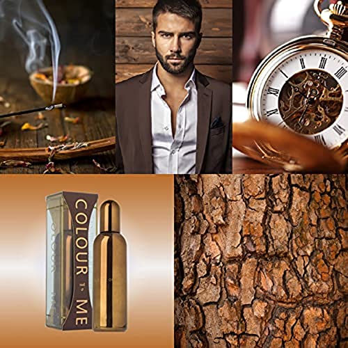 COLOUR ME Oud Perfume for Men. 90ml Eau de Parfum Men, Luxury Fragrance - Mens Aftershave, Long Lasting Fragrance for Men by Milton-Lloyd