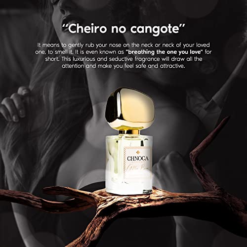 Chnoca Perfume for Women in Gift Box, Jasmine and Amber Seductive Womens Fragrance, Luxurious and Attractive Perfume Extract (15 ML)