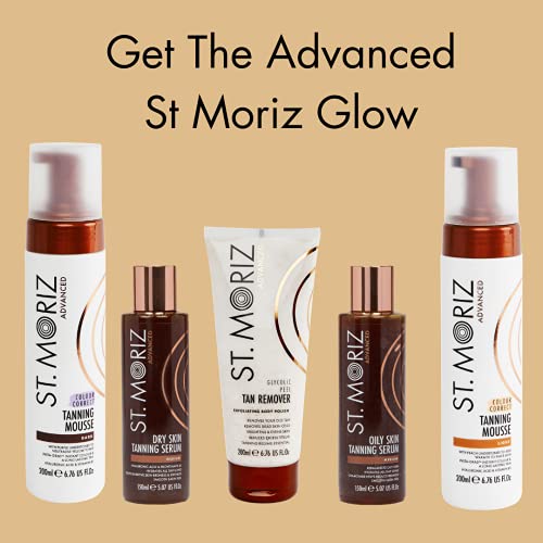 St. Moriz Advanced Pro Formula 5-in-1 Self Tanning Mousse, 200ml, Dark
