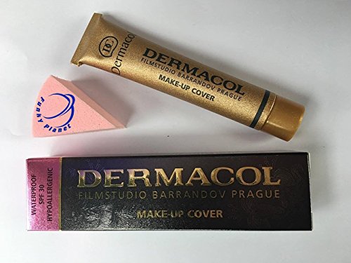Dermacol - Full Coverage Foundation, Liquid Makeup Matte Foundation with SPF 30, Waterproof Foundation for Oily Skin, Acne, & Under Eye Bags, Lon