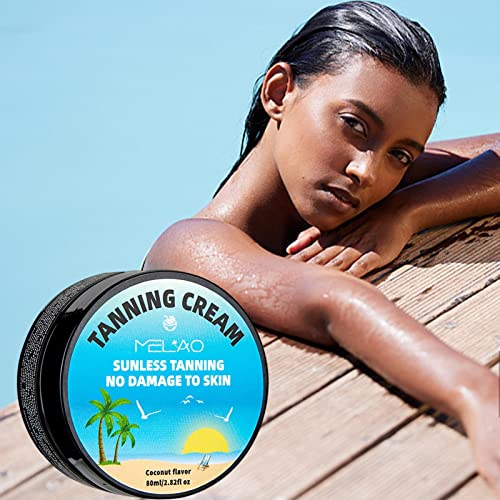 Premium Sunbed Tanning Accelerator Cream, Intensive Tanning Luxe Gel, Sunbed Cream, Tan Accelerator, Self Tanner Oil, Achieve A Natural Tanning,