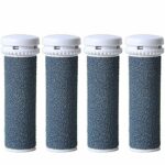 [4 Pack] Canwn Super Coarse Micro Mineral Replacement Rollers Compatible with Emjoi Micro Pedi Callous Remover for Extremely Rough and Tough Call