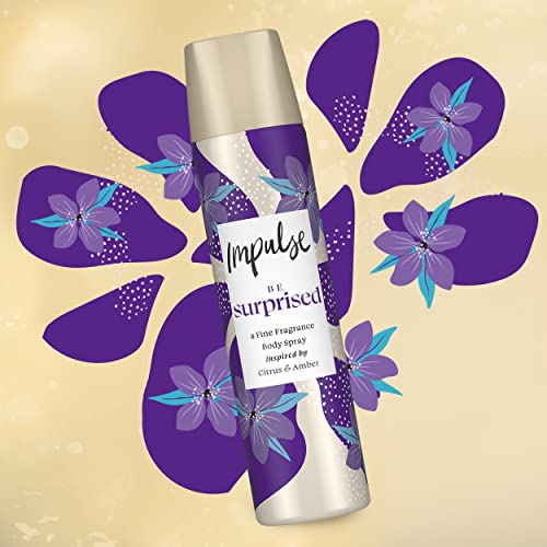 Impulse Be Surprised sensual and exotic Body Spray for a perfect all-over fragrance 75 ml