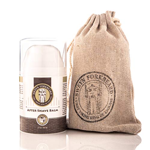 Organic After Shave Balm Sweyn Forkbeard 50ml - 100% Organic Ingredients - Calm and Soothe the Skin After Shaving