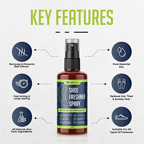 Shoe Freshener Spray | Odour Eliminator | Antibacterial Foot Eliminator | 200ml