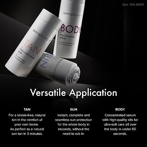 IONIQ Skincare SUN SPF 50 Cartridge - Ultimate innovation and speed, sunscreen spray developed for the skincare system of the future - Waterproof