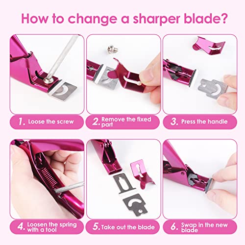 Acrylic Nail Clipper Nail Tips Cutter for Acrylic False Fake Gel Artificial Nails Manicure Pedicure Nail Care Tools Home Salon Nail Art, Nail Acc