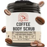 𝗪𝗜𝗡𝗡𝗘𝗥 𝟮𝟬𝟮𝟯* Body Scrub - Exfoliating Body Scrub, Coffee Scrub for Men and Women, Cellulite Remover w/Vitamin E, Scrubs Body Treatments - Body Sc