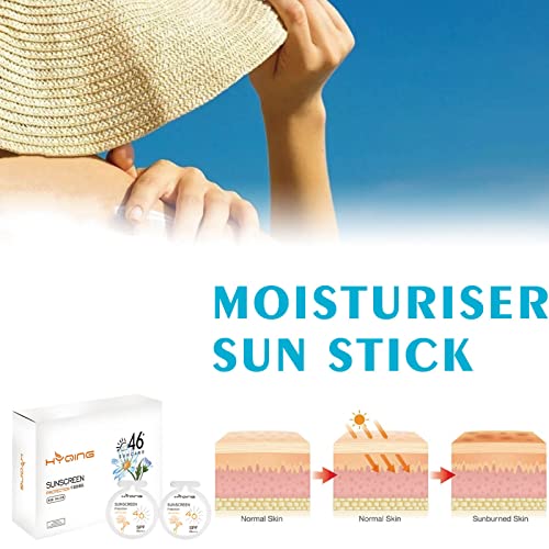 COTTNY SPF 46+ Travel Size Sunscreen, PA+++ - 20 Packs - Mini Sun Cream for Men, Women and Kids, Non-Greasy, Waterproof and Sweatproof (20Pcs/Set