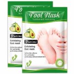 ZYFC Foot Peel Mask 2 Packs, Feet Hard Skin Remover Socks, Feet Exfoliating Socks for Calluses, Foot Mask Socks Moisturising, Repair Baby Soft Fe
