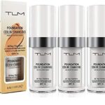 3 X TLM Colour Changing Foundation Makeup Base Nude Face Liquid Cover Concealer for Women Girls