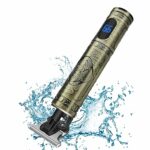 Cordless Hair Clippers, Beard Trimmer for Men, Hair Trimmer, Precision T-Bladeds,with 3 Limit Combs, with USB Charger LCD Display, Gifts for Men