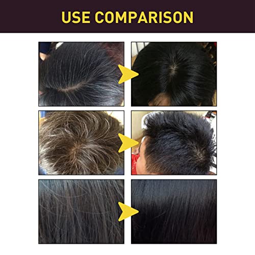 Black Hair Shampoo for Natural Hair, Instant Black Hair Shampoo Hair Dye Shampoo, Hair Color Shampoo Hair for Men Women Black Color, Hair Colorin
