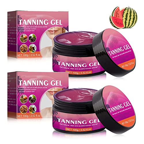 Extreme Dark Intensive Tanning Luxe Gel,Extreme Dark Intensive Tanning, Sunbed Tanning Accelerator,Peachapple Tanning Gel, Intensive Soft Brown T