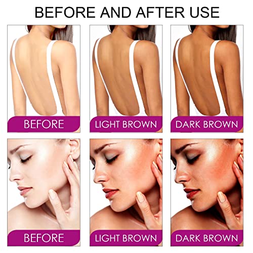 Intensive Tanning Luxe Gel,100G Peach Flavor Brown Tanning Gel,Brown Premium Tanning Accelerator Cream, Self Tanner Oil,Tanning Accelerator Gel,E