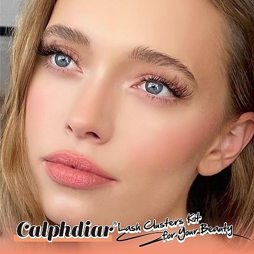 Eyelashes Extension Kit Cluster Lashes Cat Eye Lashes Faux Mink Lashes With Strong Hold Bond and Seal Lashes Glue And Tweezers False Eyelashes Na