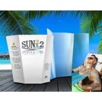 SUNx2 Sun Reflector, Vintage Face Tan for Home, Even Complexion, Natural Solarium, Self-Tan, Tanning Accelerator for Face and Décolette