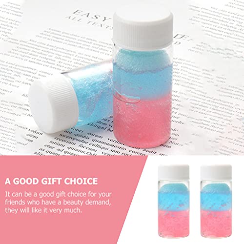 Healifty 3Pcs Eyelash Extension Tweezers Cleaning Tool Eyelash Extension Tweezers Cleanser Liquid Remover and Sponge Ball Cleaning Tools Kit for