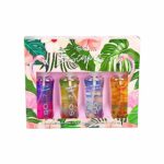 So…? Summer Escapes Womens Gift Set, Body Mist Fragrance Spray (4x50ml)