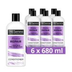 TRESemmé Biotin Repair Conditioner multipack of 6 visibly repairs 7 types of damage in 1 use for dry, damaged hair 680 ml