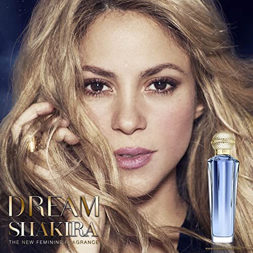 Shakira Perfume - Dream by Shakira for Women - Long Lasting - Fresh and Feminine Perfume - Vanilla, Citrus and Floral Notes - Ideal for Day Wear