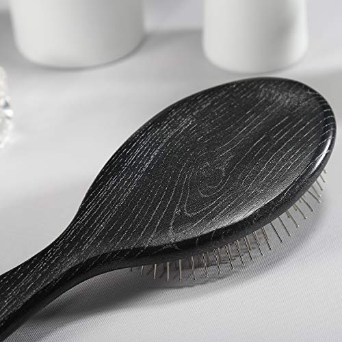 BESTOOL Hair Brush, Paddle Detangler Brush with Metal Bristles for Women/Men/Kids Detangling & Massaging, Anti Static, Best for All Hair Types We