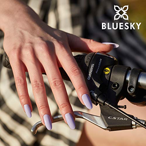 Bluesky Gel Nail Polish, Spring 2020 Collection, Just Ride, SS2001, Lilac, Purple, Long Lasting, Chip Resistant, 10 ml (Requires Drying Under UV
