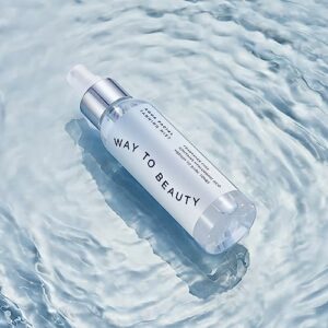 Way to Beauty Aqua Facial Tanning Mist 100ml, Medium to Dark Tan Mist for Face, Hydrating & Fragrance-Free