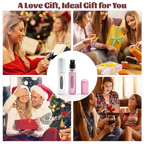 Perfume Atomiser,5ML Perfume Atomiser Refillable Bottles,Travel Perfume Atomiser Refillable,Portable Mini Travel Perfume Atomiser,Empty Spray Bot