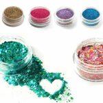 6 Pack of Biodegradable Eco Glitters - incl 2 CHUNKY! - Cosmetic Grade