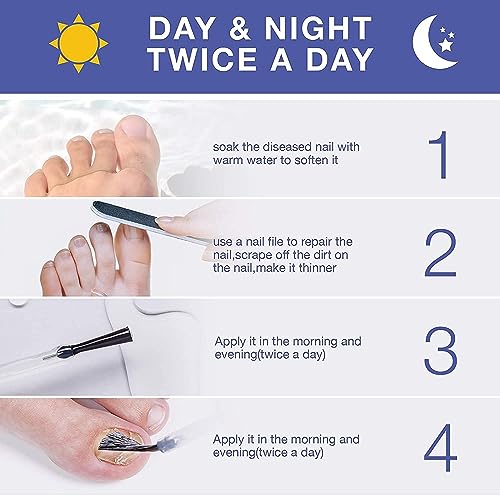 Dr. Luke Finger Nail and Toe Nail Fungus Treatment Extra Strength, Fungal Nail Renewal, Fungus Nail Treatment, Fungi Nail Repair for Nail antifun