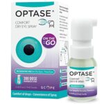 Optase Dry Eye Spray – A Preservative and Phosphate Free Dry Eye Spray for Itchy, Irritated Eyes and Eyelids - 300 Doses - 17ml