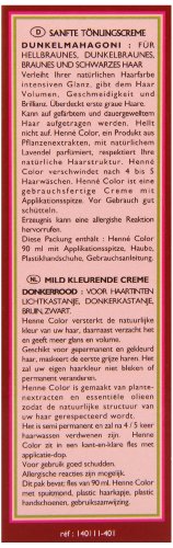 Henne Color Auburn Henna Hair Colouring Cream 90 ml