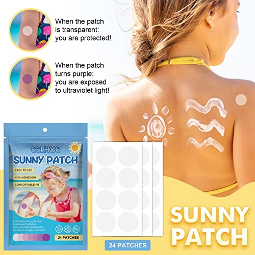 Sunscreen Patch for Face, Sun Stickers, Uv Adhesive, Uv Dots Sun Stickers, Uv Patch, Sunblock Face Patch, Uv Dots Sunscreen Sticker Waterproof Uv