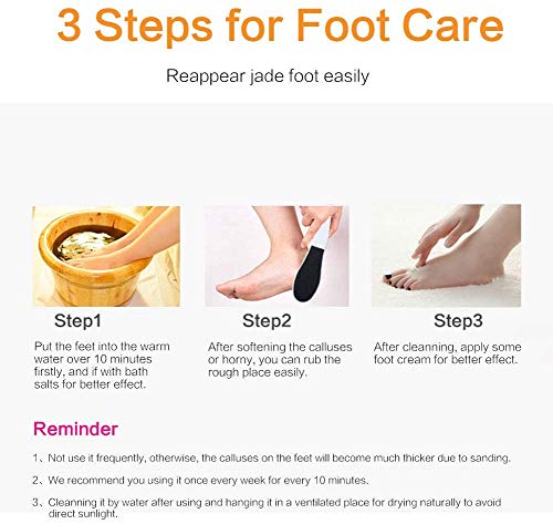 Rainmae Foot Files for Hard Skin,8 Packs Double-Sided Foot Rasp File and Callus Hard Skin Remover for Wet and Dry Cracked Feet(White)