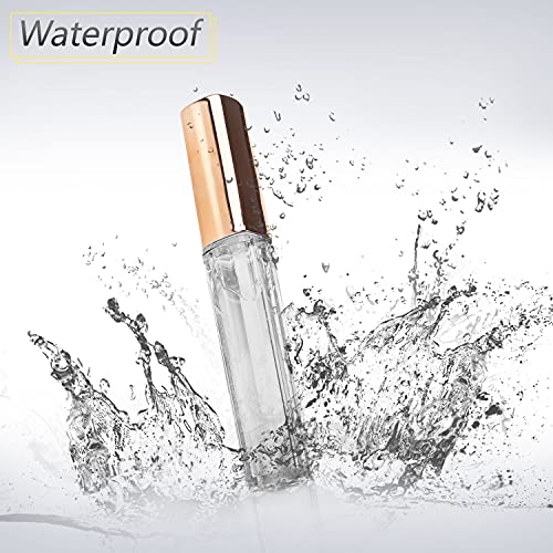 PURELEOR Clear Lash Glue Waterproof Latex Free Eyelash Glue for Sensitive Eye Strong Hold False Eyelashes Adhesive Strip Lashes Fast Drying Lash