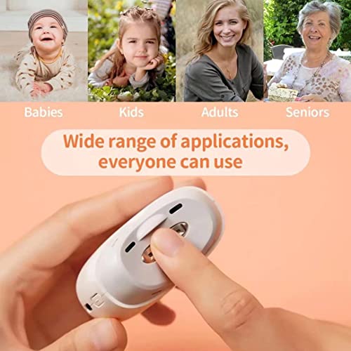Electric Nail Clippers,Cordless Curved Design, Automatic Nails Blanking Sanding, No Noise, One-Key Operation Portable Nail File for Children Elde