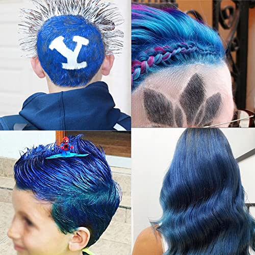 Hair Color Wax One-time Temporary Modeling Natural Color Hair Dye Wax Natural Matte Hairstyle for party,Cosplay,Masquerade,Nightclub,Halloween-bl