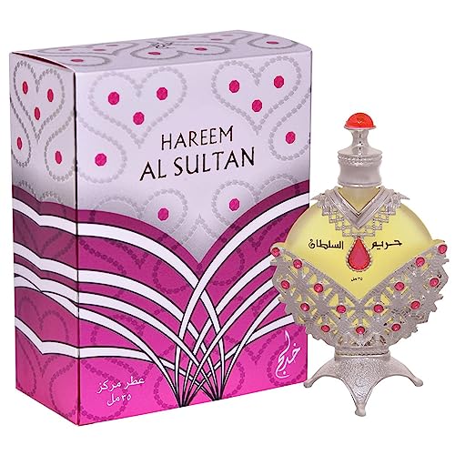 Hareem Als Sultan Gold, Concentrated Perfume Oil, Long Lasting Arabian Perfumes for Women, 12ml/35ml
