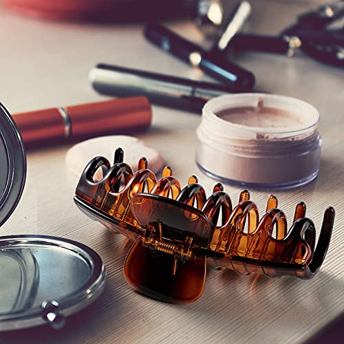 Hair Claw Clips for Women and Girls Thick Hair Large 4.3’’, Non Slip Jaw Clips Strong Hold Claw Grips Hair Styling Clasps 4 Pieces