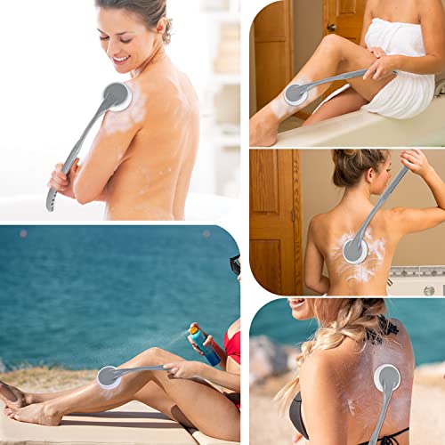 Lotion Applicator for Back, 20.5” Back Lotion Applicator, Back Lotion Applicators for Your Back, Easy Reach and Washable, Back Self Tanner Applic