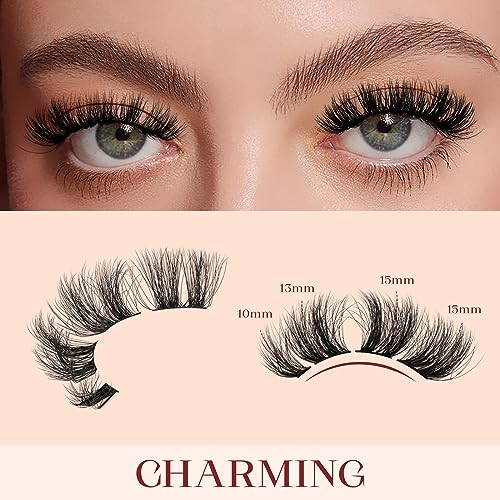 Lash Clusters DIY Eyelash Extensions 72 Pcs D Curl 10mm Cluster Eyelash Extensions Thin Stem Cluster Lashes Individual Lashes Cluster Lashes Wisp