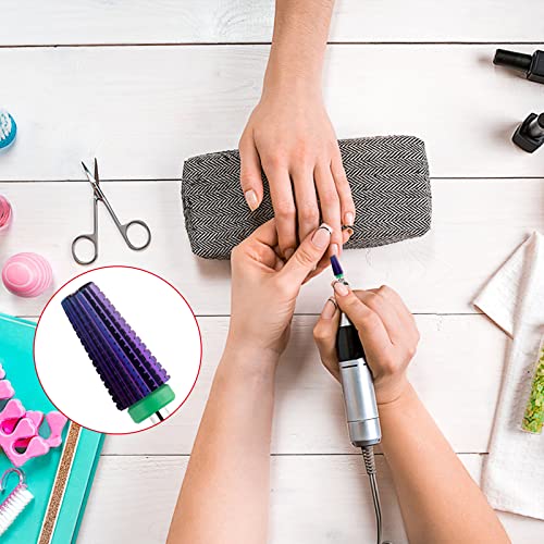 BNG 5 in 1 Carbide Nail Drill Bit Fast Remove Acrylic & Hard Gel Professional 3/32" Electric Nail Drill Tungsten Steel Bits Manicure Pedicure Pro