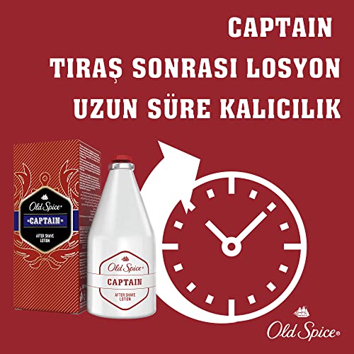 Old Spice Captain Aftershave Lotion 100ml